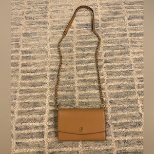 Tory Burch Leather Wallet Crossbody